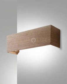 Badia applique quercia a led 3000k - 16w - 1940 lm in metallo e l...