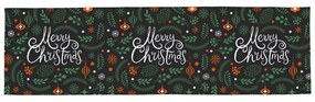 Runner da tavola in cotone con motivo natalizio 40x140 cm Very Merry Christmas - Butter Kings