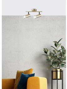 Faretto COLLY 2xGU10/15W/230V oro