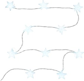 Retlux - Catena decorativa LED con ventose 10xLED/2xAA 1,8m bianco freddo