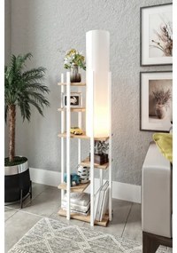 Lampada da terra con ripiani VOGUE 1xE27/40W/230V 160 cm bianco