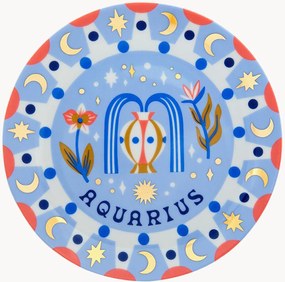 Piatto da dessert in porcellana Aquarius