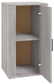 Credenza grigio sonoma 40x33x70 cm in legno multistrato