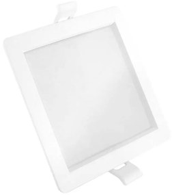 Faro LED da incasso 9W, Foro 95x95mm Colore Bianco Freddo 6.500K