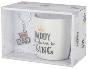 Set regalo papà tazza 380 ml e portachiavi