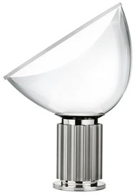 Taccia LED (Glas) Lampada da Tavolo Silver - Flos