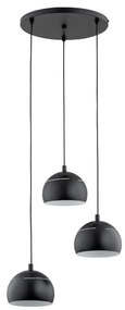 Lampadario a sospensione con filo PLUS 3xE14/40W/230V diametro 40 cm