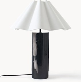 Lampada da tavolo a LED con luce regolabile e base in marmo Arya