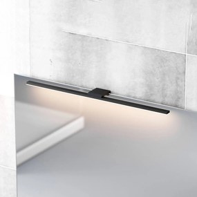 MCJ Luce per specchio a LED Triga IP44 nero 60cm, 3.000K