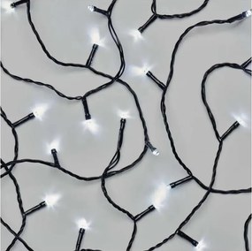 Catena luminosa LED da esterno 40 LED / 3 batterie AA 3,3 m IP44 bianco freddo