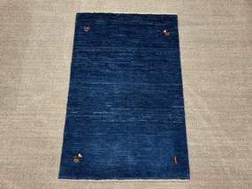 Gabbeh Tappeto persiano 120 x 80 Blu (Iran) Annodato A Mano