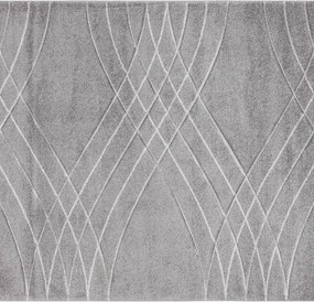 Tappeto carve weave in polipropilene grigio L 230 x L 160 cm