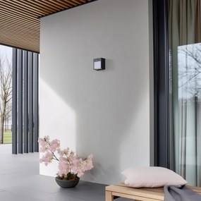 Brilagi-LED Lampada da parete esterna con sensore TERNI LED/12W/230V antr. IP44