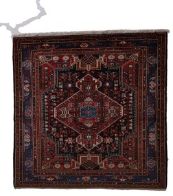 Balochi Tappeto 140 x 140 (Iran) Annodato A Mano