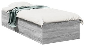 Giroletto Grigio Sonoma 90x200 Cm İn Legno Multistrato /