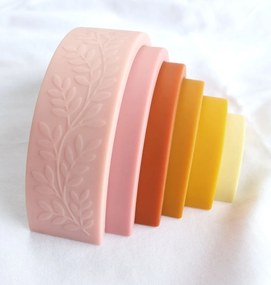 A Little Lovely Company - arcobaleno montessoriano impilabile - tramonto