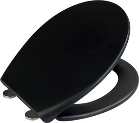 Sedile del water nero Ikaria - Wenko