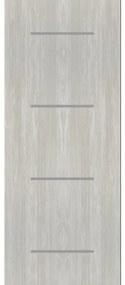 Pannello per porta d'ingresso P127 pellicolato pvc avorio L 92 x H 210.5 cm, Sp 12 mm apertura reversibile