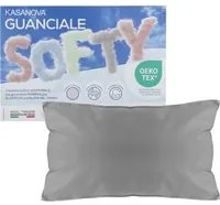 Cuscino guanciale traspirante grigio Softy