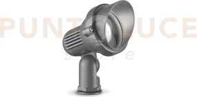 Terra proiettore con picchetto antracite 1 luce attacco gu10