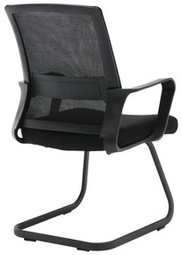 Set 2 Sedie Ufficio Ospiti per Riunioni Conferenza Sala d'attesa Visitatori