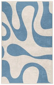 Tappeto blu lavabile 160x230 cm Blue Latte – Mila Home