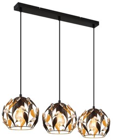 Globo 15759-3H - Lampadario a cavo MIKA 3xE27/40W/230V