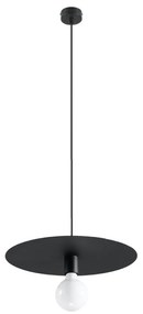 Sollux SL.0853 - Lampadario su filo FLAVIO 1xE27/60W/230V nero