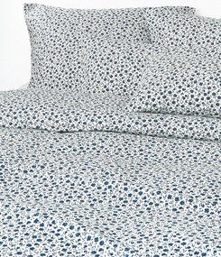 Copripiumino in cotone lavato con motivo floreale Nolana