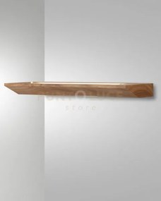 Linus applique quercia l.60cm in legno e vetro attacco led 3000k - ...
