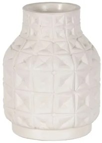 Vaso Bianco Ceramica 22 x 22 x 28 cm