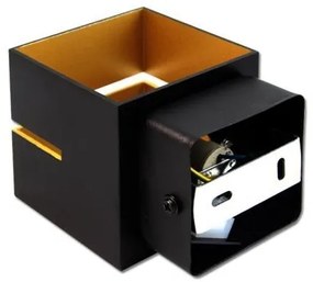 Applique COSTA 1xG9/35W/230V nero/rame