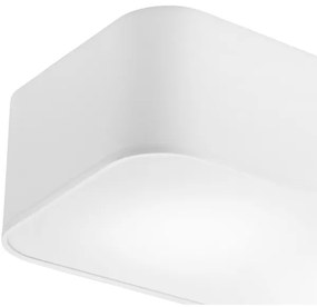 Plafoniera SIRJA SQUARE 2xE27/15W/230V bianco