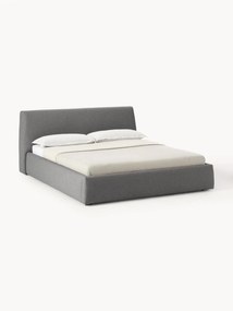 Letto imbottito con contenitore Cloud