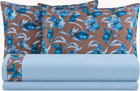 Set biancheria da letto in cotone Autumn, set da 4