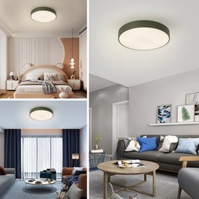 Brilagi - Plafoniera LED dimmerabile POOL LED/60W/230V 3000-6000K 50 cm verde + telecomando