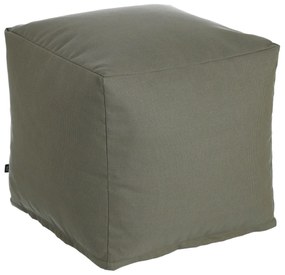 Kave Home - Pouf quadrato Nedra 50 x 50 cm verde