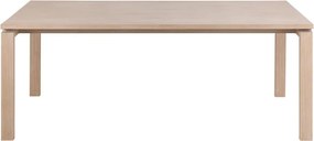 Tavolo da pranzo pieghevole con piano in rovere decorato 100x200 cm Linley - Actona