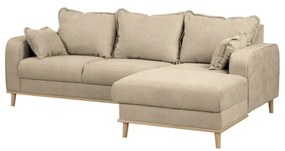 Divano angolare beige (angolo destro) Beata - Ropez