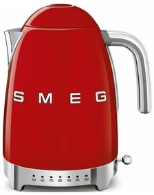 Bollitore Smeg 2400 W 1,7 L Rosso Acciaio inossidabile Plastica