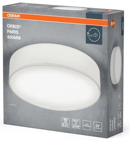 Osram - Plafoniera ORBIS PARIS 2xE27/25W/230V bianca