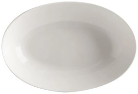 Piatto fondo in porcellana bianca Basic, 25 x 17 cm - Maxwell &amp; Williams