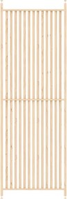 Parete divisoria Capri in legno L 83 x H 264 cm naturale