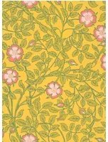Little Greene Tapete Briar Rose - Indian Yellow