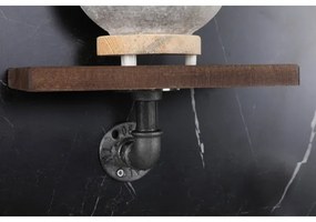 SET 3x Mensola BORURAF abete/nero