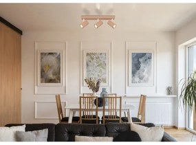 Globo 57911-3P - Faretto ROBBY 3xGU10/25W/230V arancione