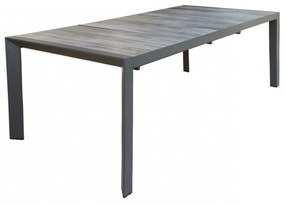 Tavolo da giardino 175/235x75x100 cm taupe