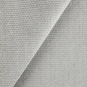 Poltrona grigio chiaro con rivestimento in ciniglia Freya – Ropez