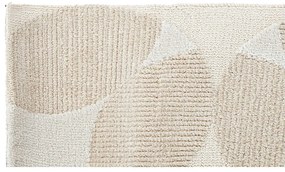 Tappeto DKD Home Decor Beige Poliestere Cerchi (200 x 290 x 0.9 cm)