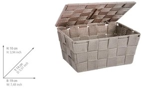 WENKO 22575100 - Cestino ADRIA 19x14 cm beige